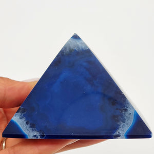 Agate Pyramid | Blue | 01