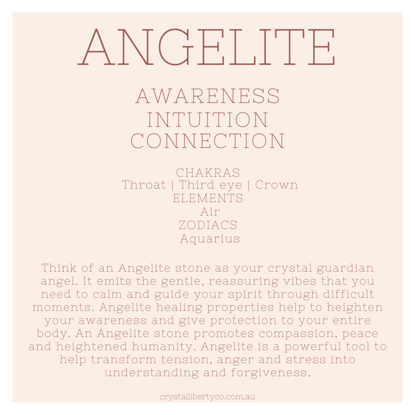 Angelite | Heart