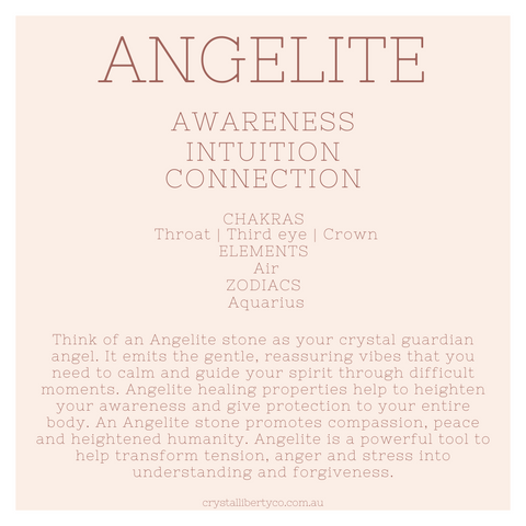 Angelite | Crystal Code