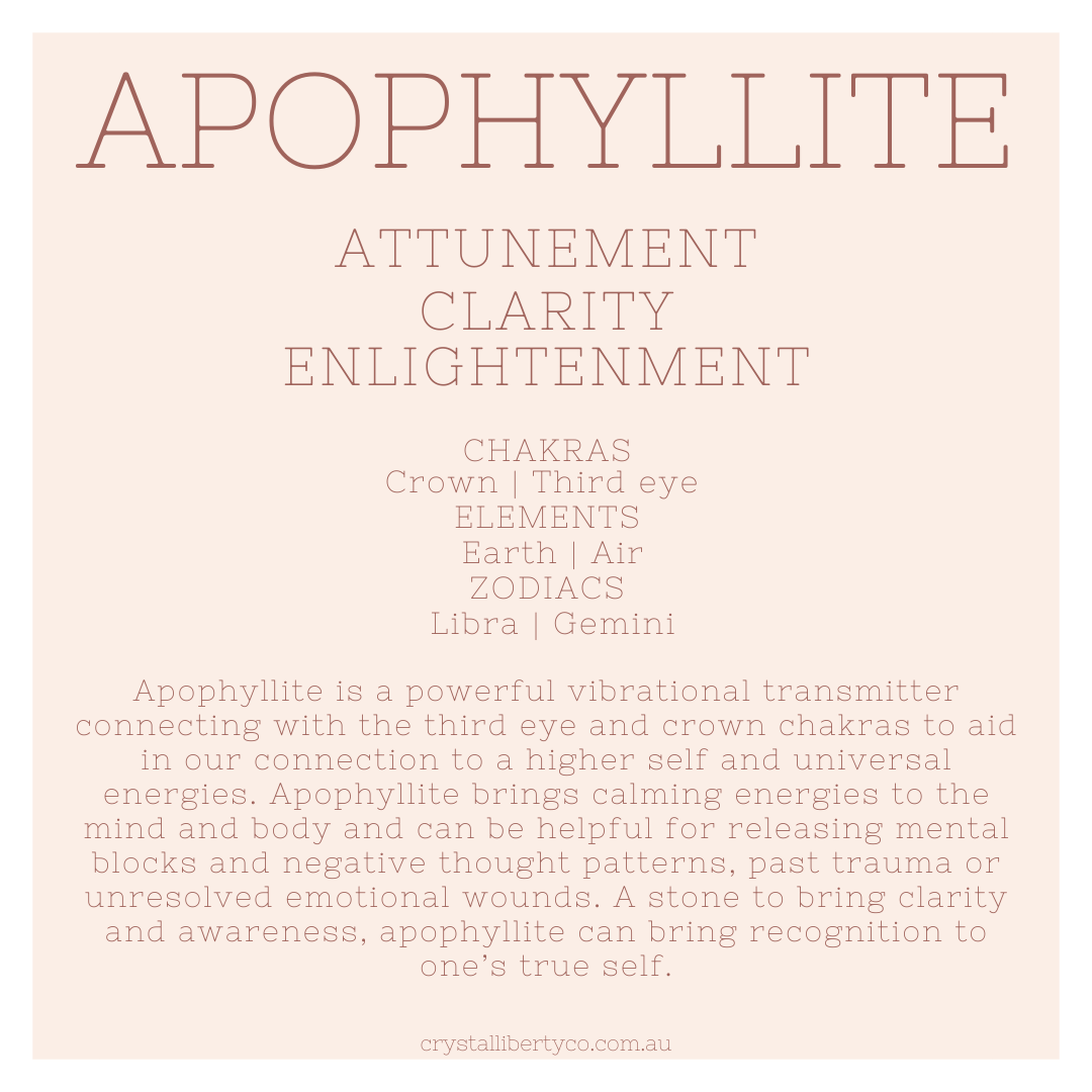 Apophyllite | Crystal Code