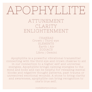 Apophyllite | Crystal Code