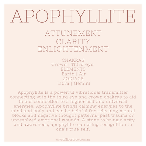 Apophyllite | Crystal Code