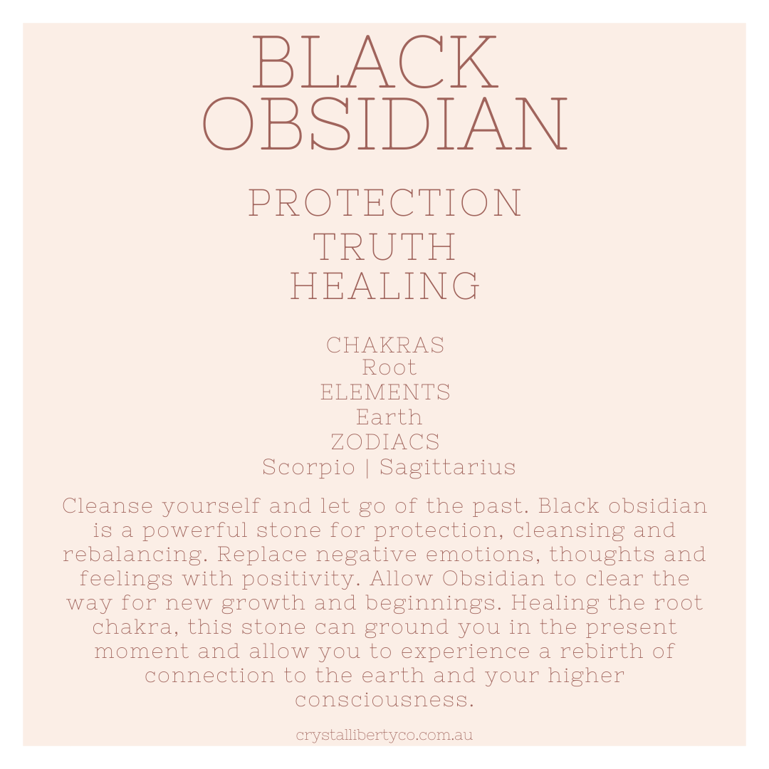 Black Obsidian | Crystal Code