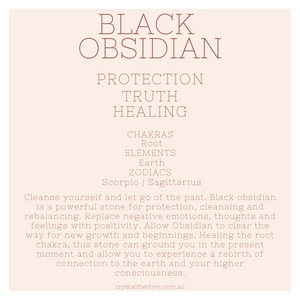 Black Obsidian | Crystal Code