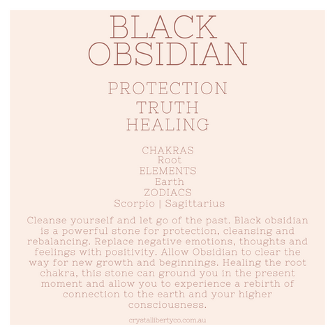 Black Obsidian | Crystal Code