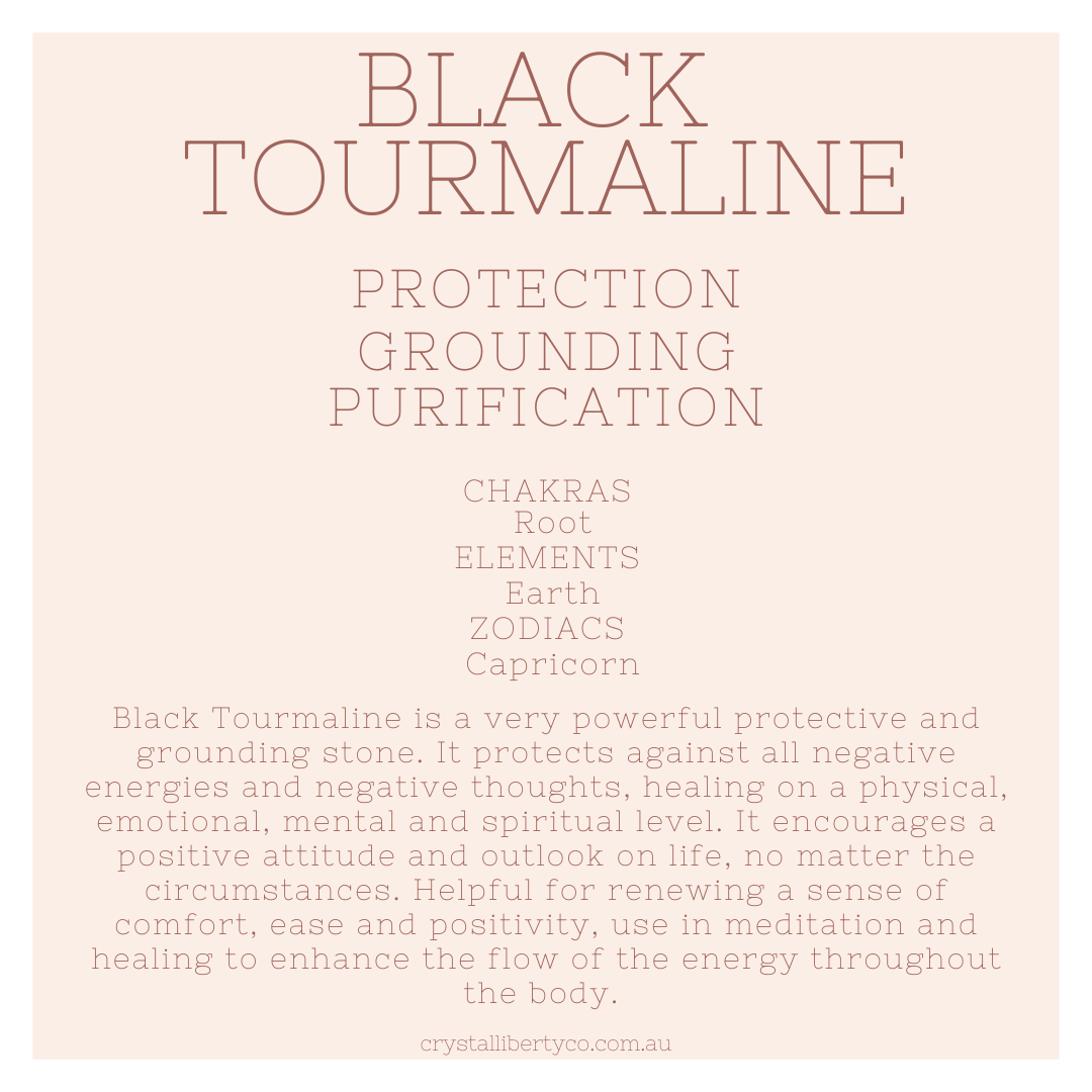 Black Tourmaline | Crystal Code