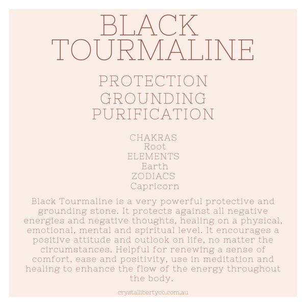 Black Tourmaline | Raw | Large