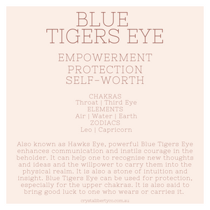 Blue Tigers Eye | Crystal Code