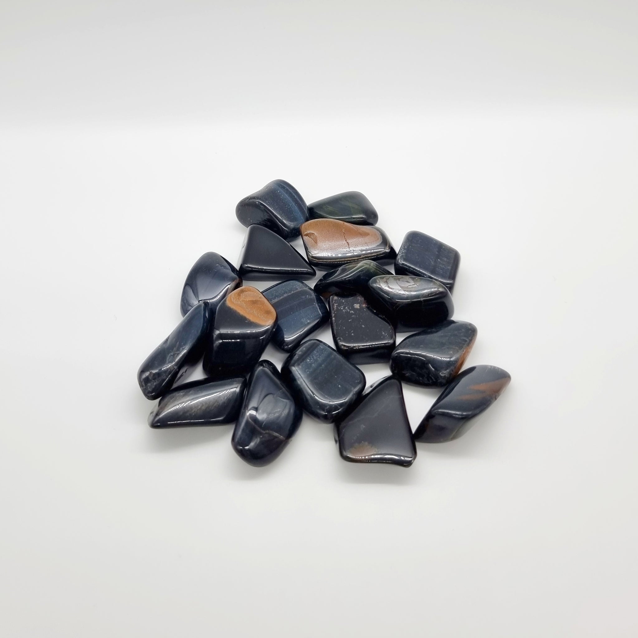 Blue Tigers Eye | Tumble Stone