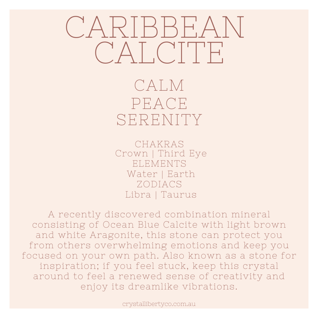 Caribbean Calcite | Crystal Code