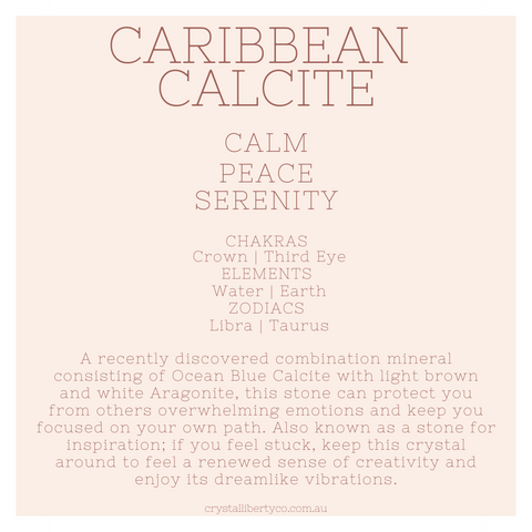 Caribbean Calcite | Crystal Code