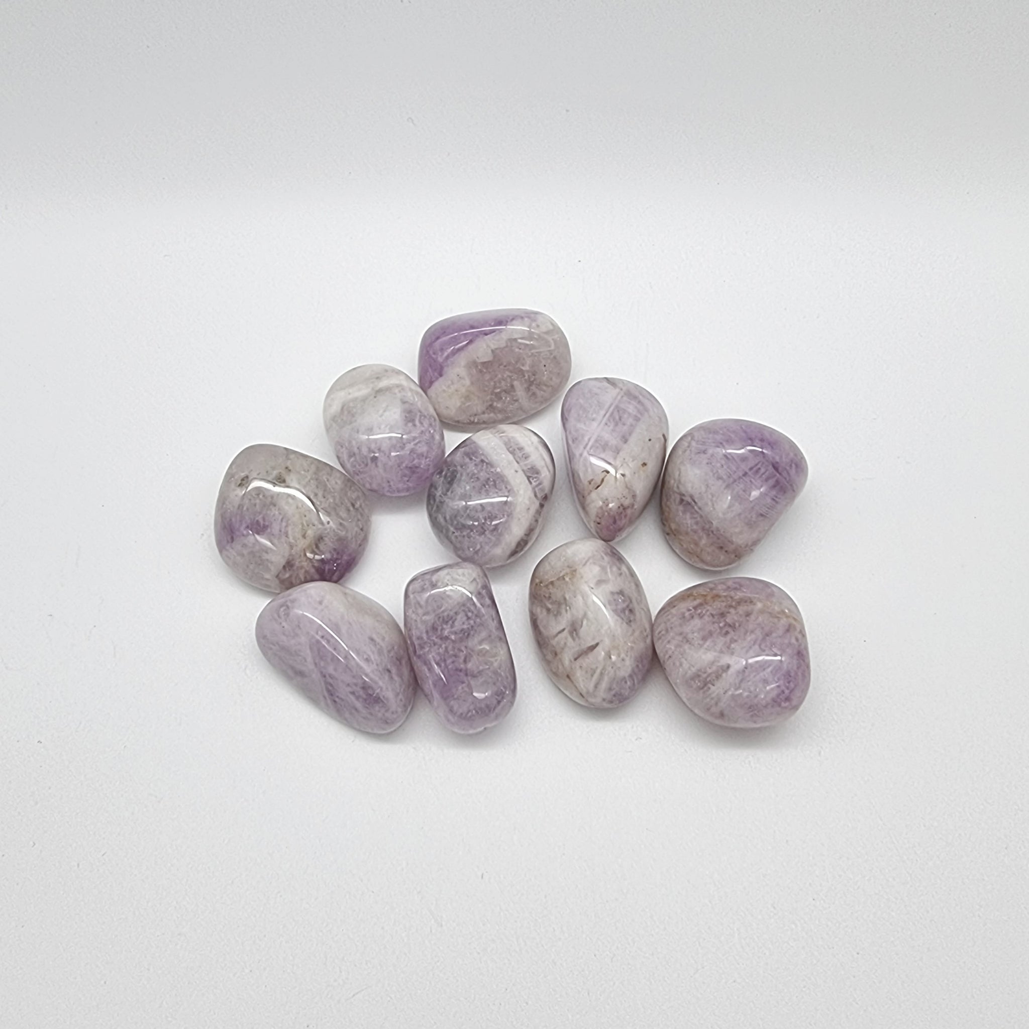 Chevron Amethyst | Tumble Stone