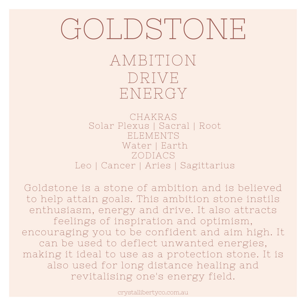 Goldstone | Tumble Stone