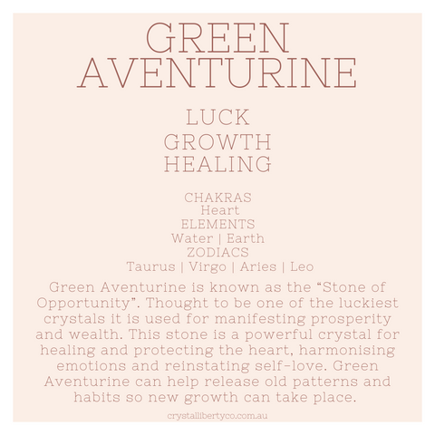 Green Aventurine | Crystal Code