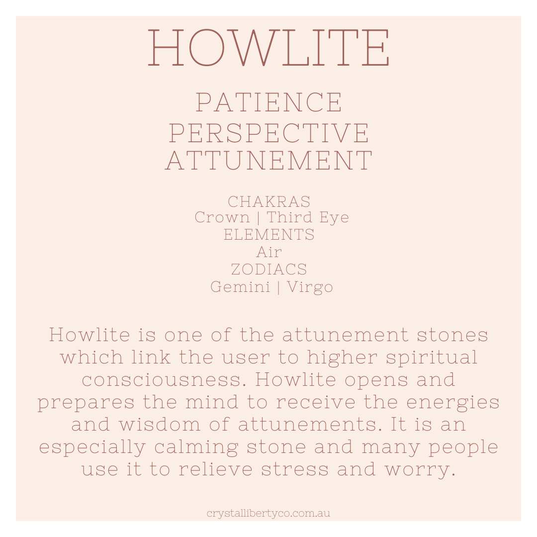 Howlite | Crystal Code