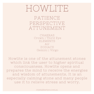 Howlite | Crystal Code