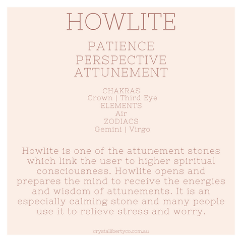 Howlite | Crystal Code