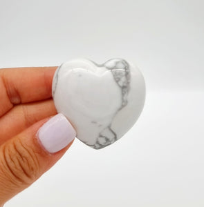 Howlite | Heart