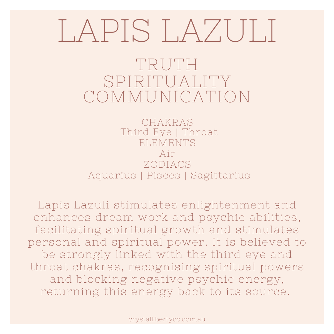 Lapis Lazuli | Crystal Code