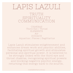 Lapis Lazuli | Crystal Code