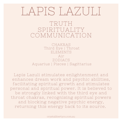 Lapis Lazuli | Crystal Code