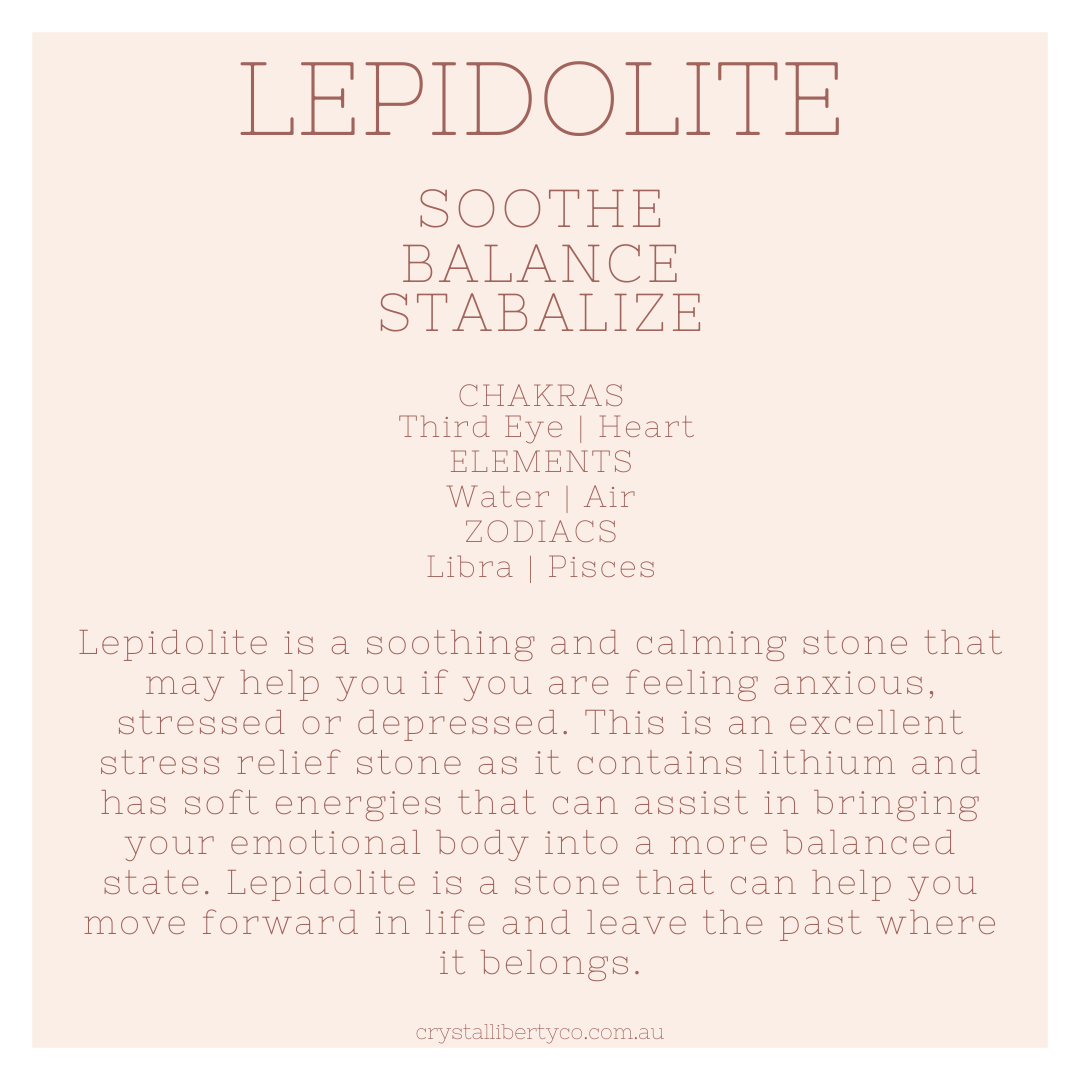 Lepidolite | Crystal Code