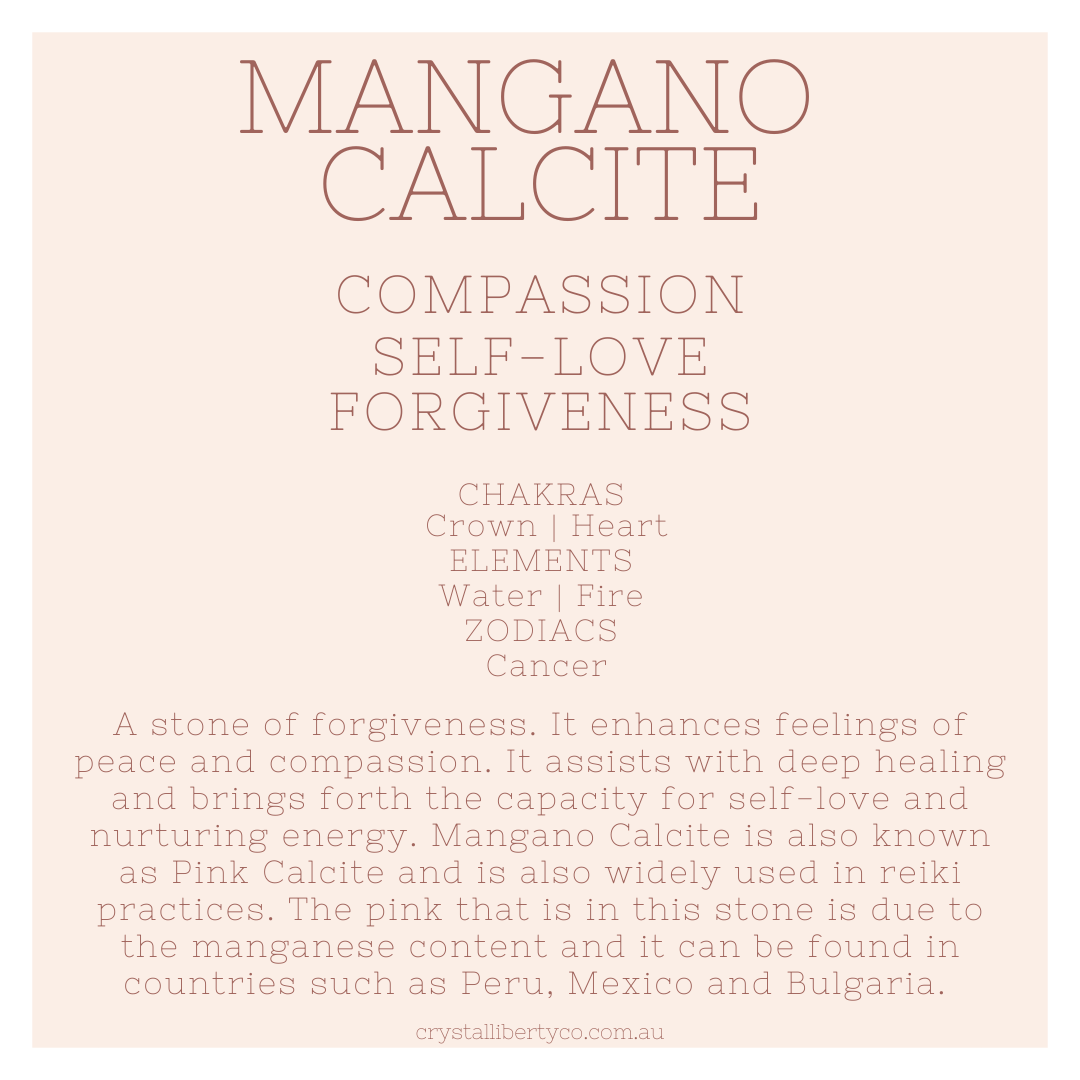 Mangano Calcite | Crystal Code