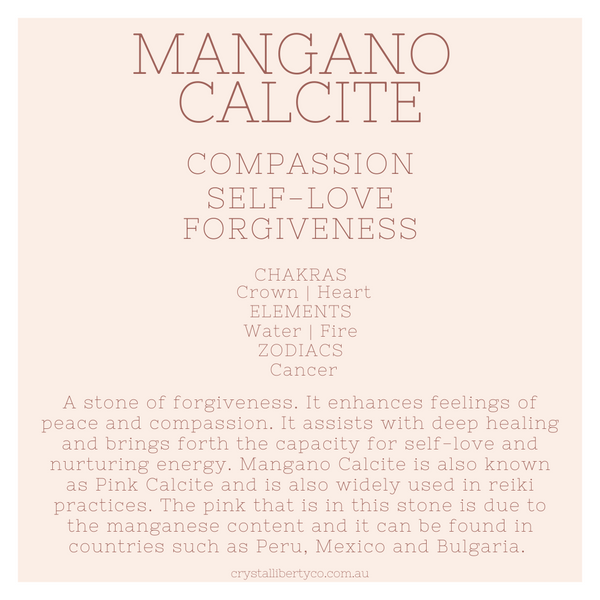 Mangano Calcite | Raw