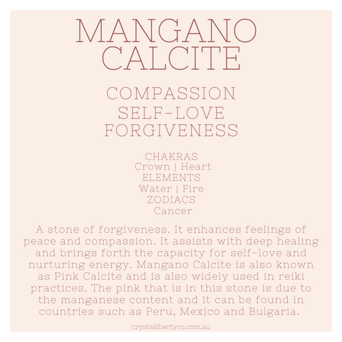 Mangano Calcite | Crystal Code