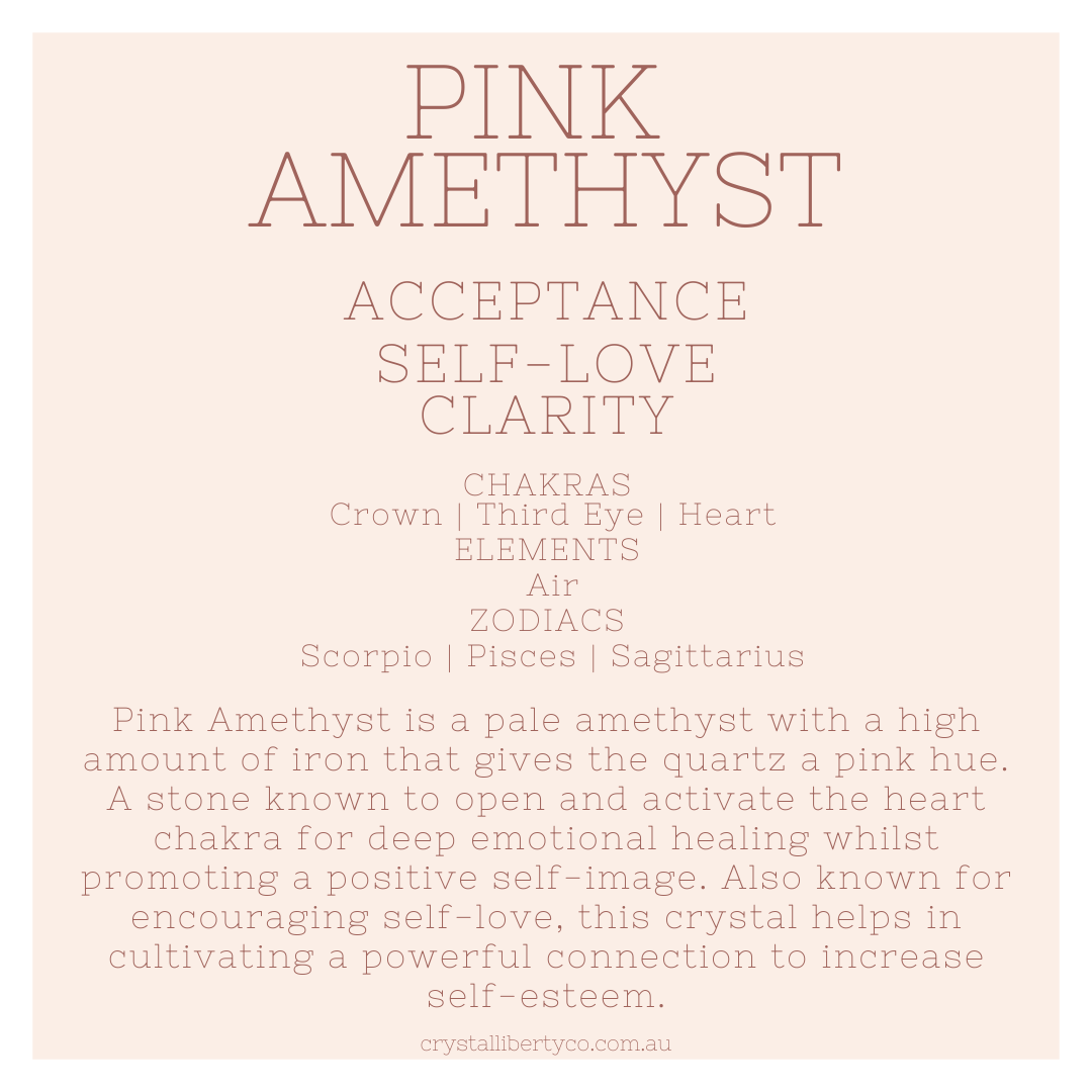 Pink Amethyst | Crystal Code