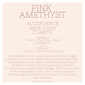 Pink Amethyst | Crystal Code