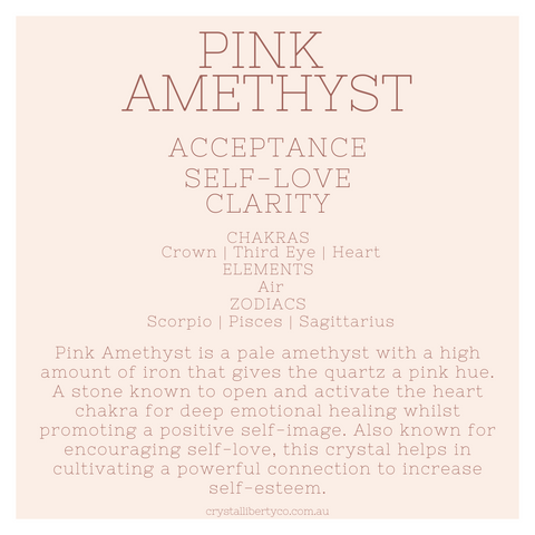 Pink Amethyst | Crystal Code