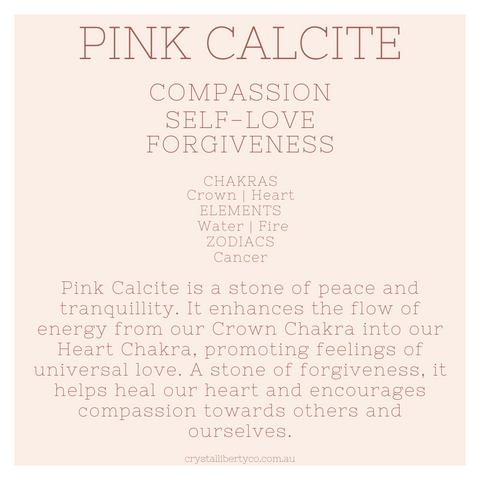 Pink Calcite | Crystal Code