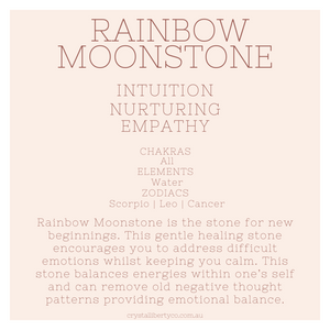 Rainbow Moonstone | Crystal Code