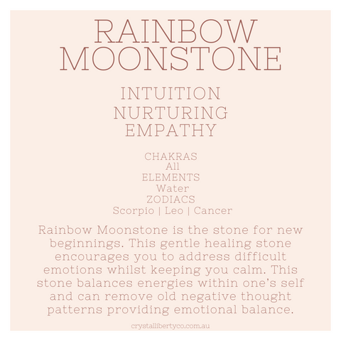 Rainbow Moonstone | Crystal Code