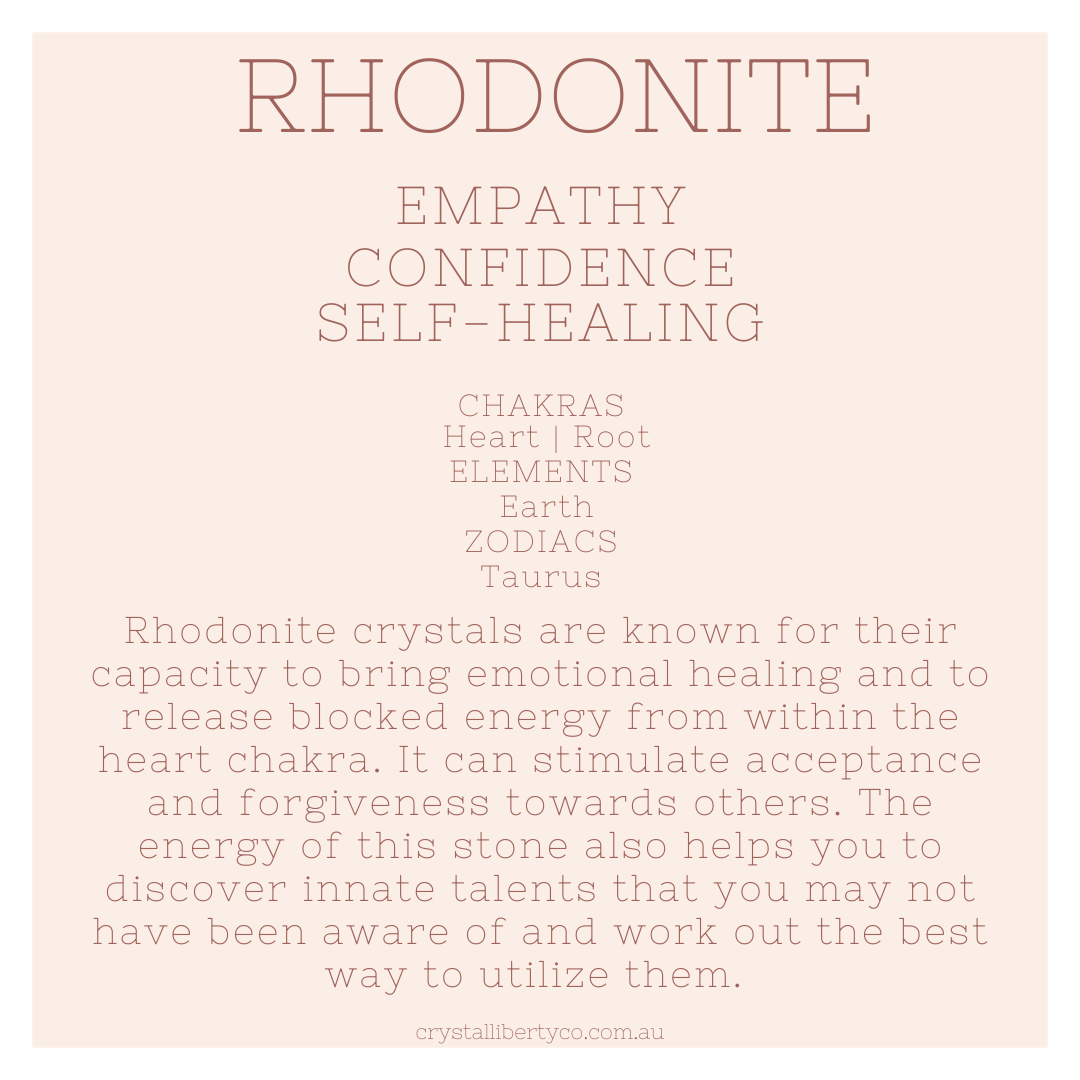 Rhodonite | Crystal Code