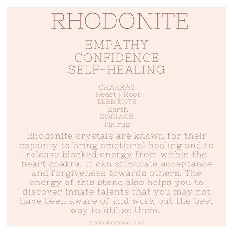 Rhodonite | Crystal Code