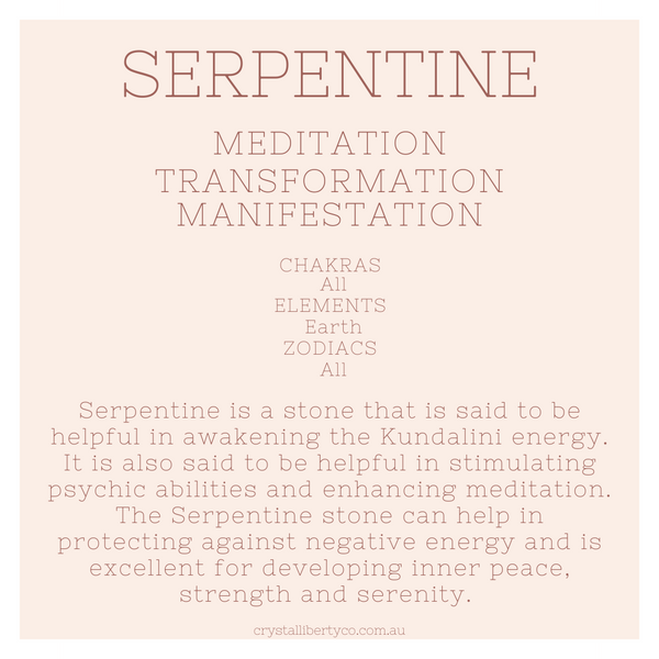 Serpentine | Tumble Stone