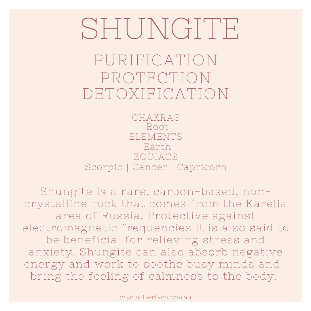 Shungite | Crystal Code