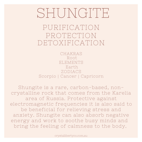 Shungite | Crystal Code