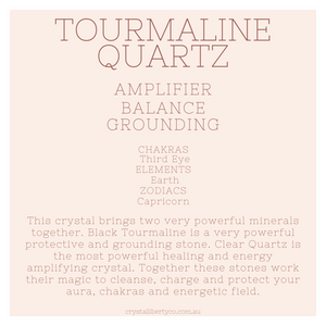 Tourmaline Quartz | Crystal Code