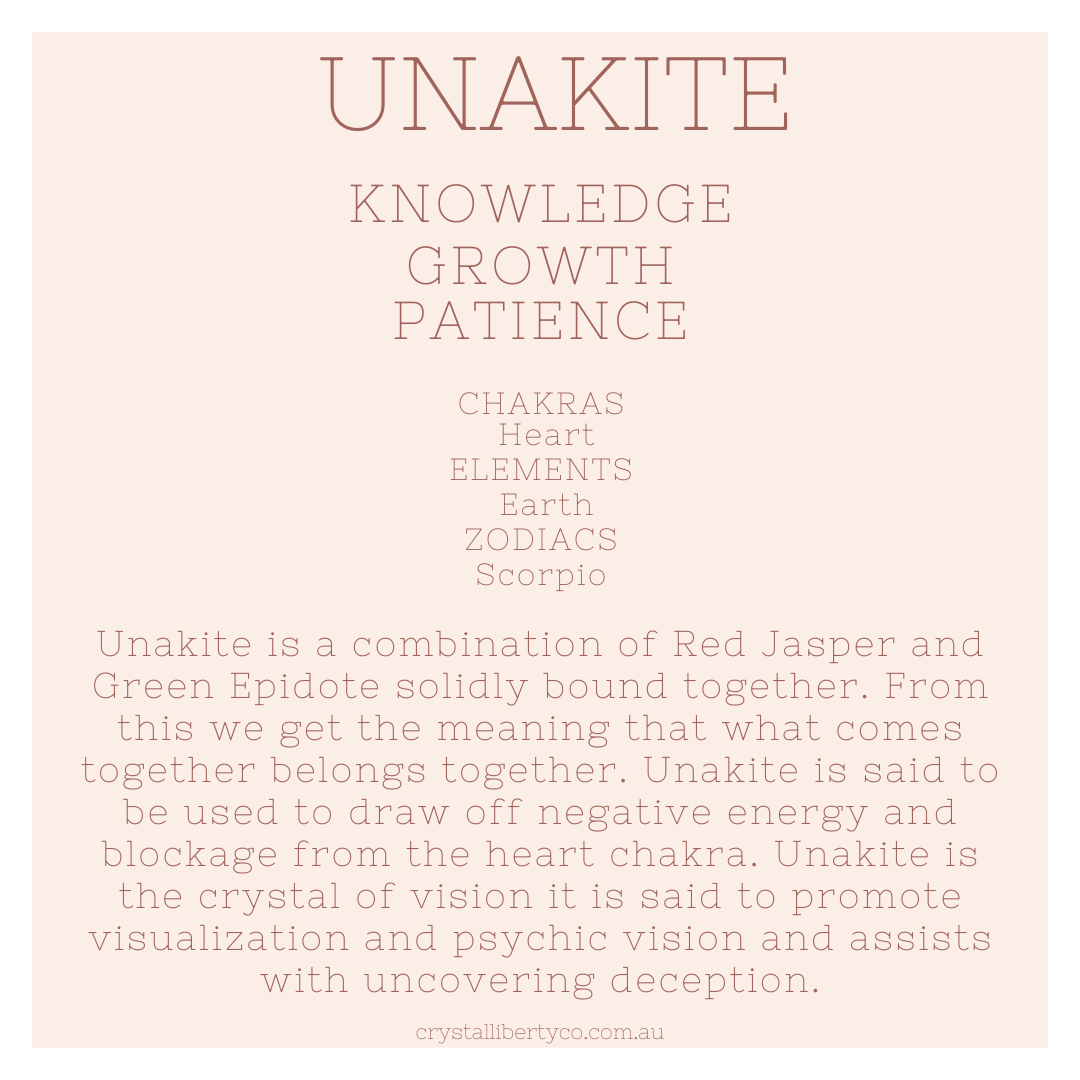 Unakite | Crystal Code